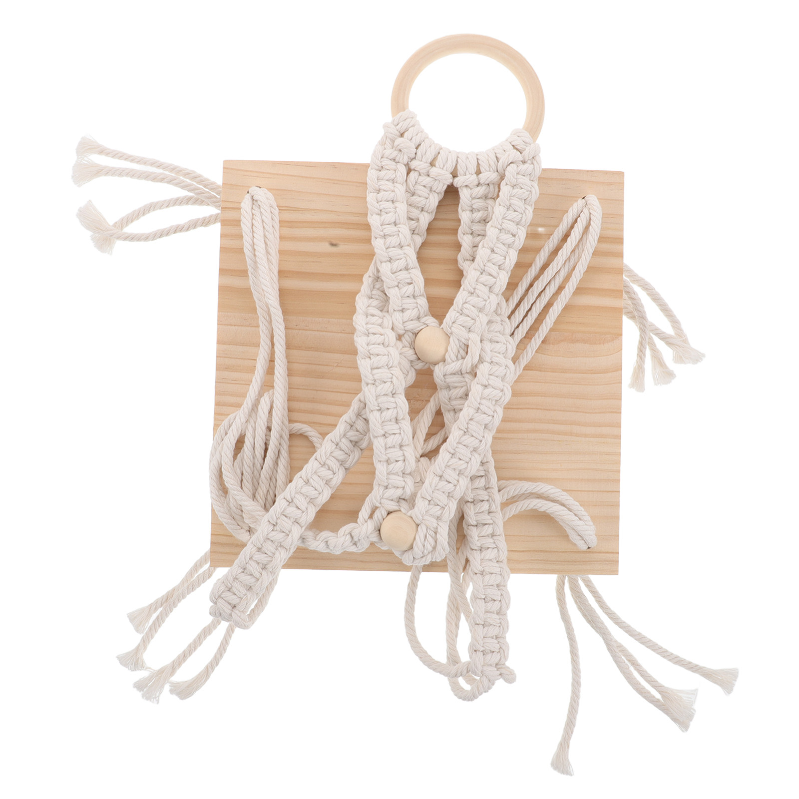Macrame Wall Hanging - Macrame Wall Hanging Shelf Handwoven Cotton