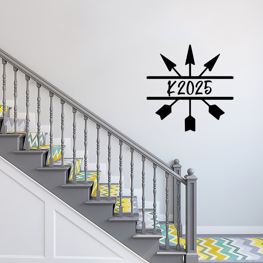 Home Decor Sticker - 1PC NEW Arrow Personalized Text Wall