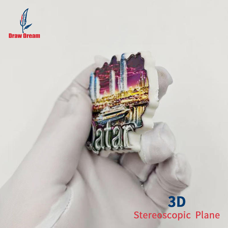 1Pc Qatar 3D Stereo Refrigerat - Home Decor Qatar reseña y precio