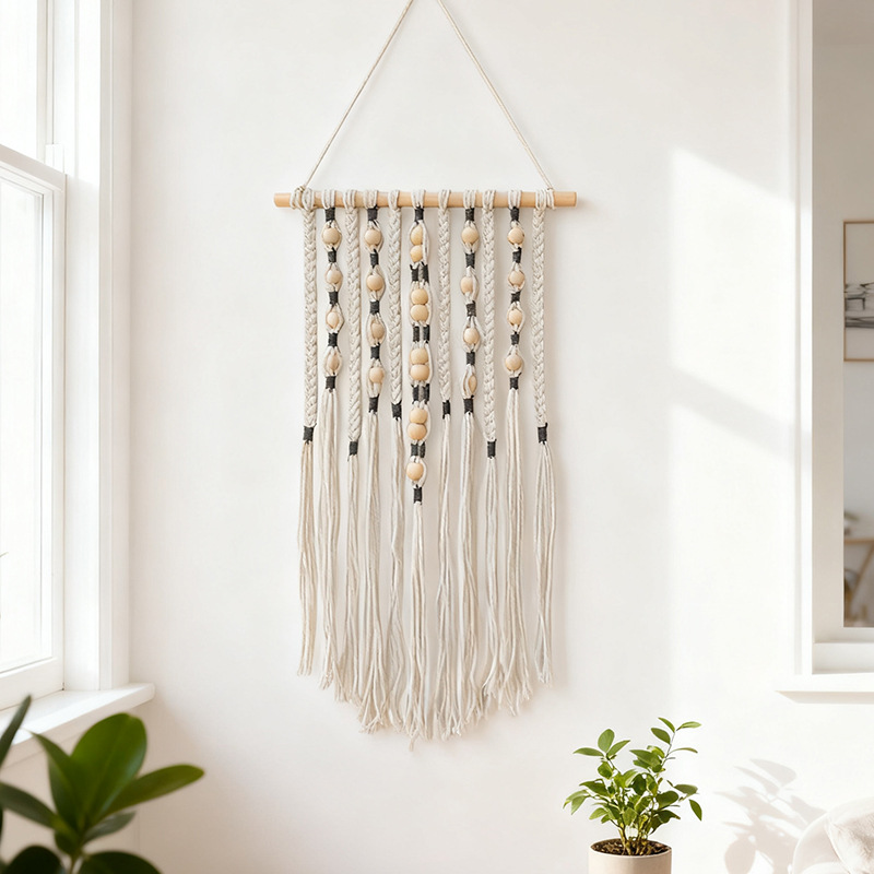 Macrame Wall Hanging Boho Deco - Macrame Wall Hanging reseña y precio
