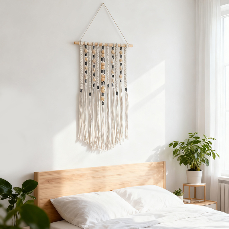 Macrame Wall Hanging Boho Deco - Macrame Wall Hanging reseña y precio