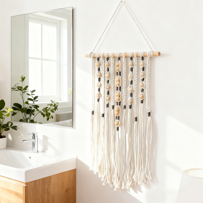 Macrame Wall Hanging Boho Deco - Macrame Wall Hanging reseña y precio