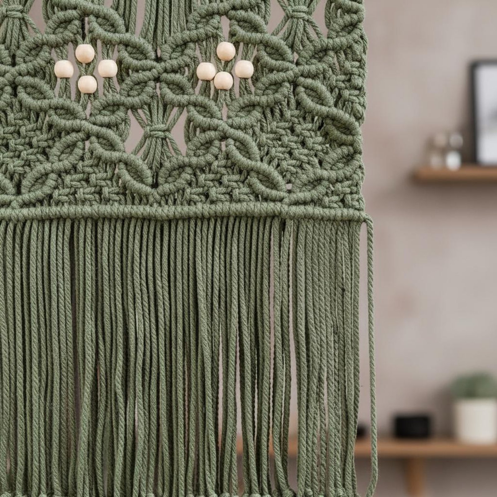 Macrame Wall Hanging Handmade  - Macrame Wall Hanging reseña y precio