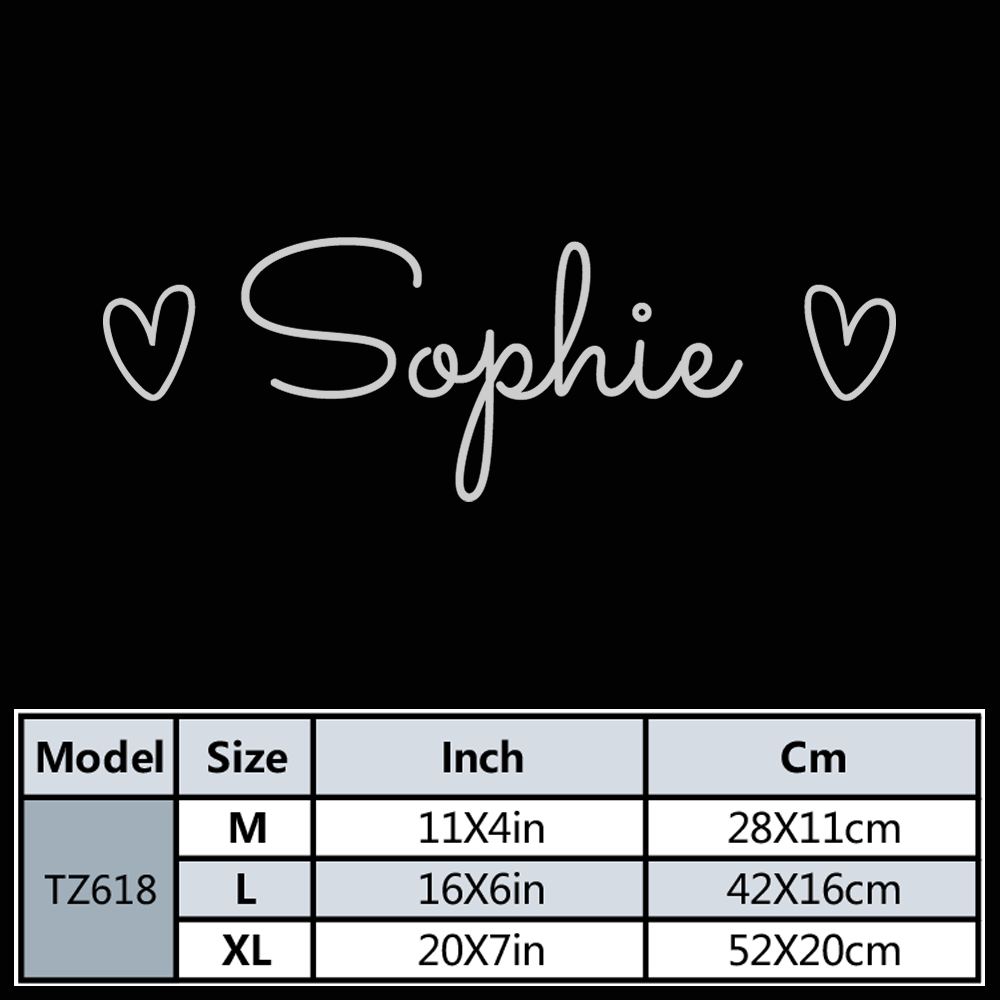 1pc Romantic Personalize Custo - Home Decor Sticker reseña y precio