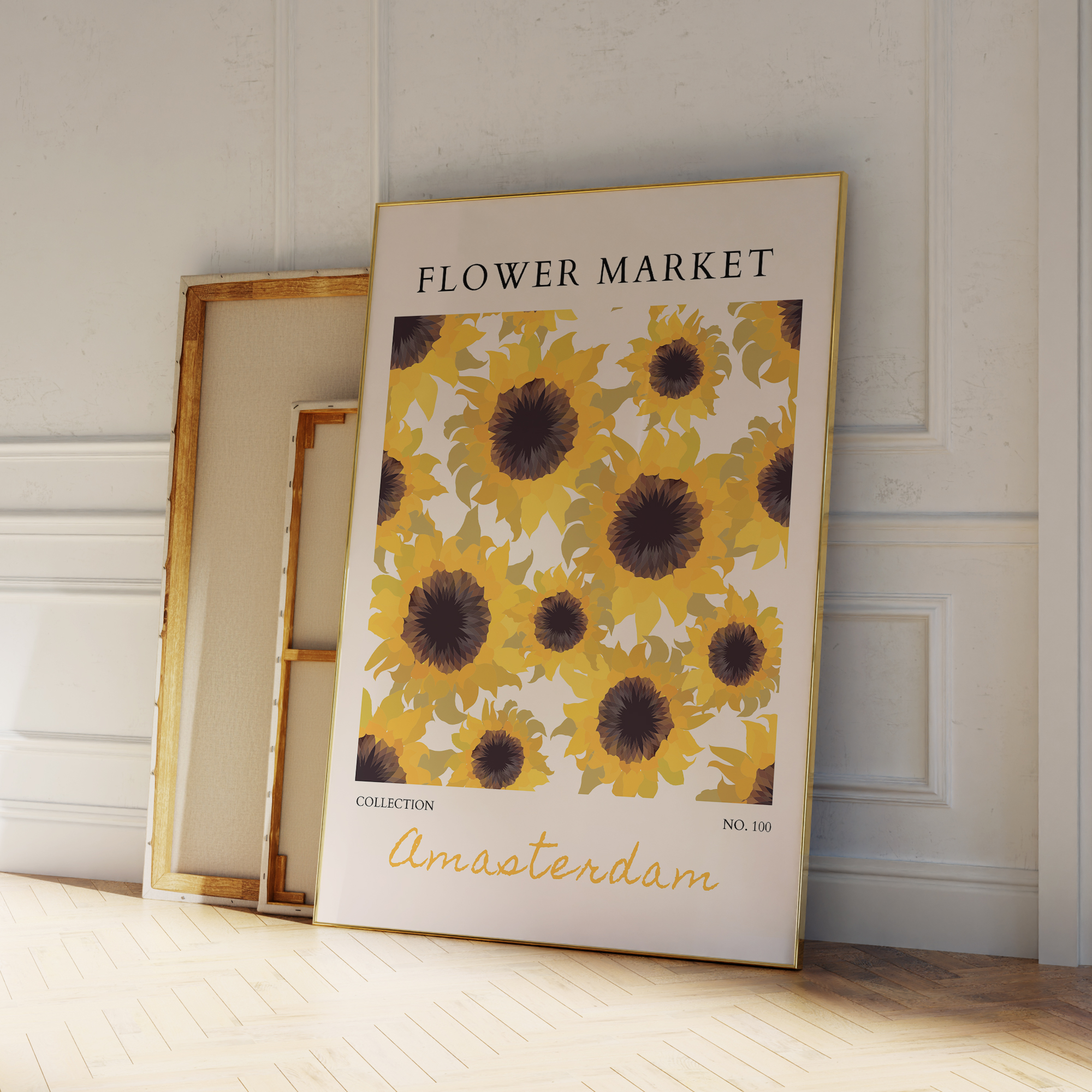Modern Yellow Flowers Flower M - Home Decor Flowers reseña y precio