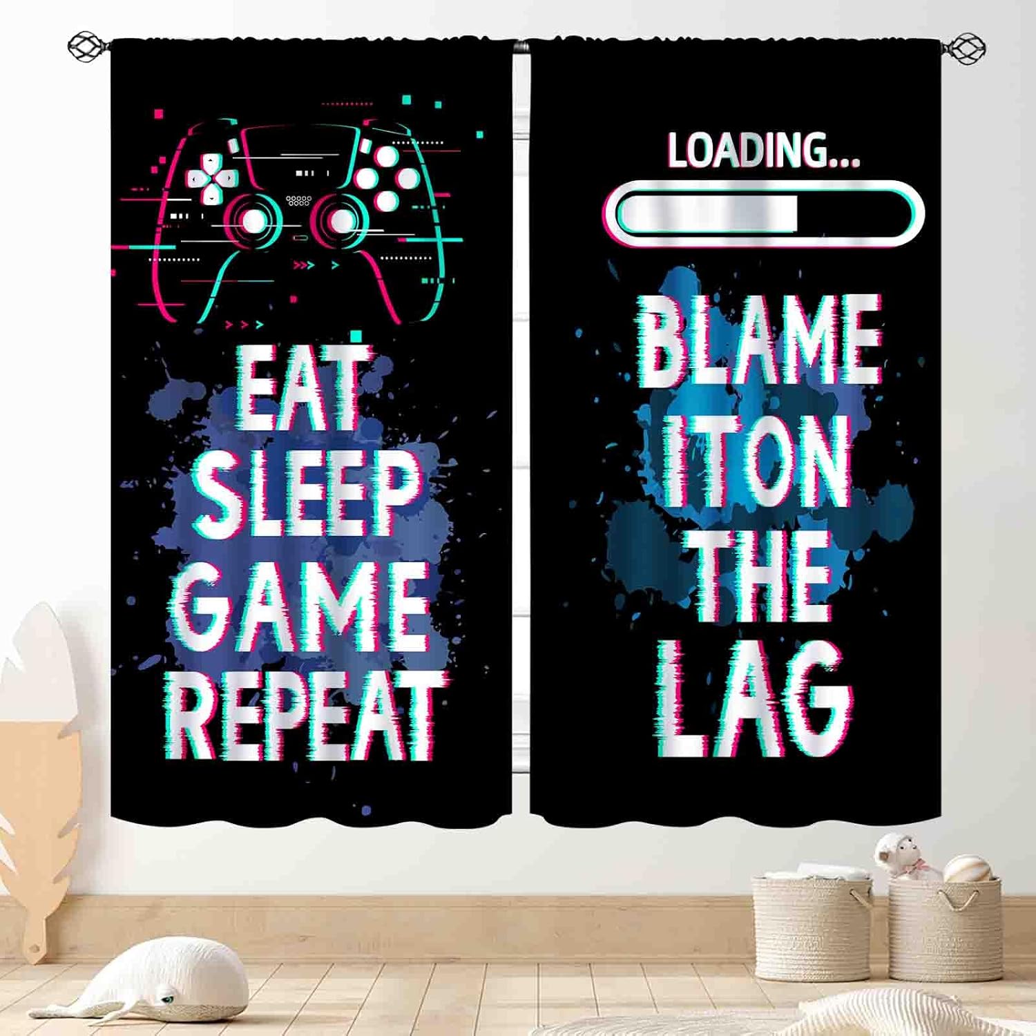 Gaming Controller Blackout Cur - Home Decor Youtube Videos reseña y precio