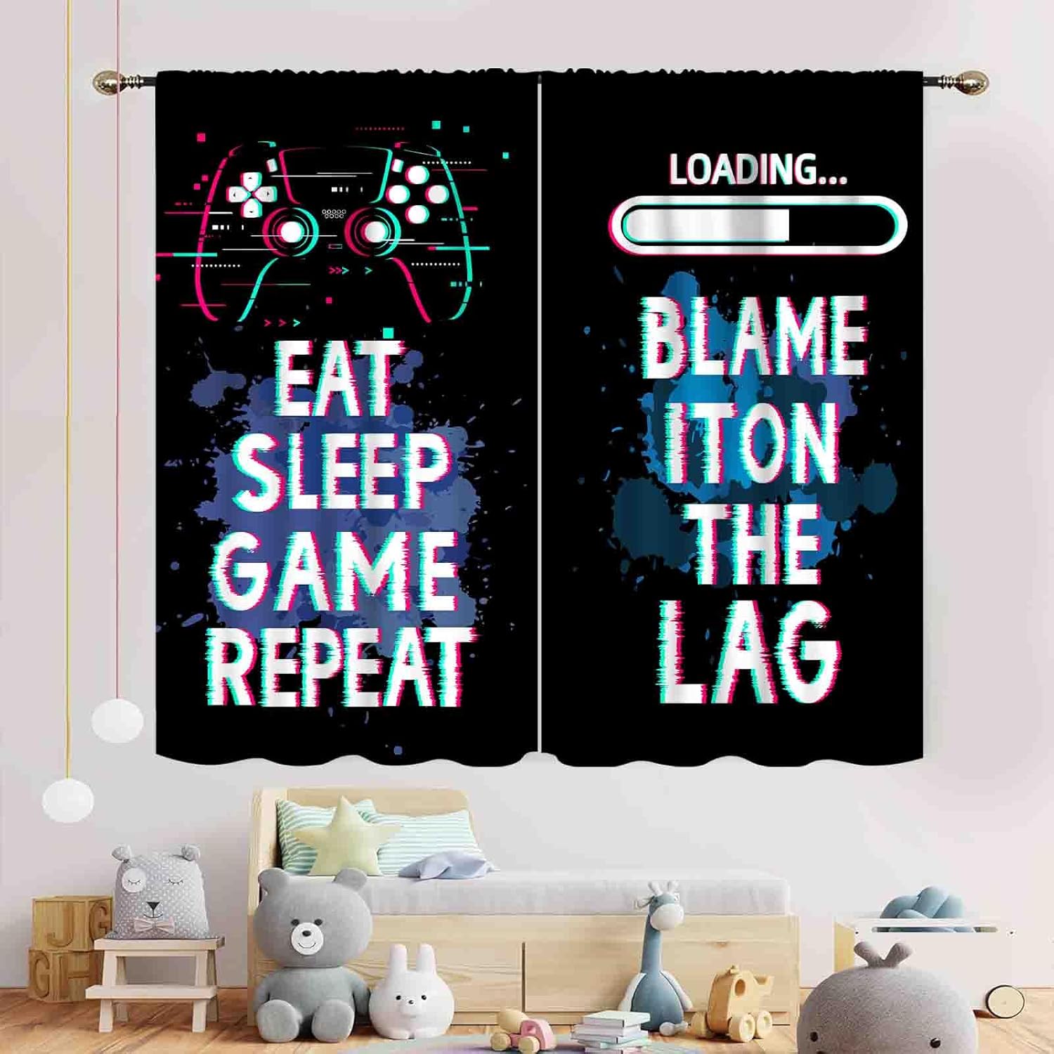Gaming Controller Blackout Cur - Home Decor Youtube Videos reseña y precio