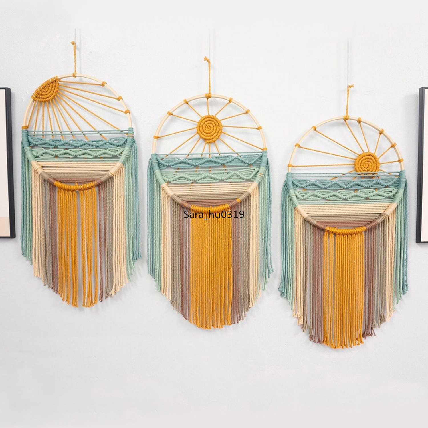 Sun Beach Macrame Wall Hanging - Macrame Wall Hanging reseña y precio