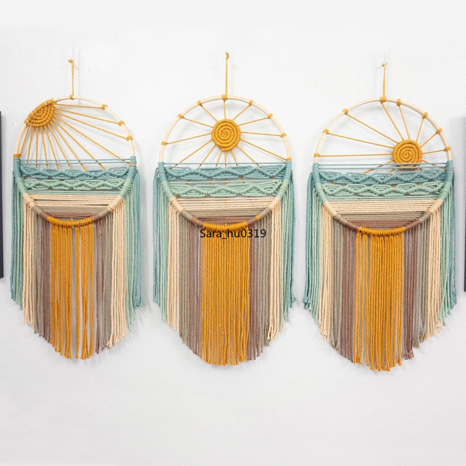 Sun Beach Macrame Wall Hanging - Macrame Wall Hanging reseña y precio