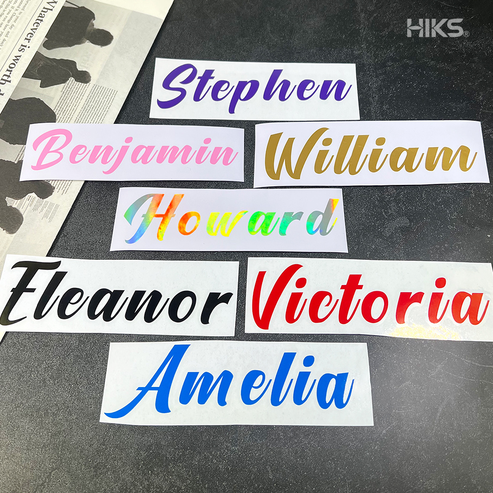 3PCS Custom Name Stickers Pers - Home Decor Sticker reseña y precio