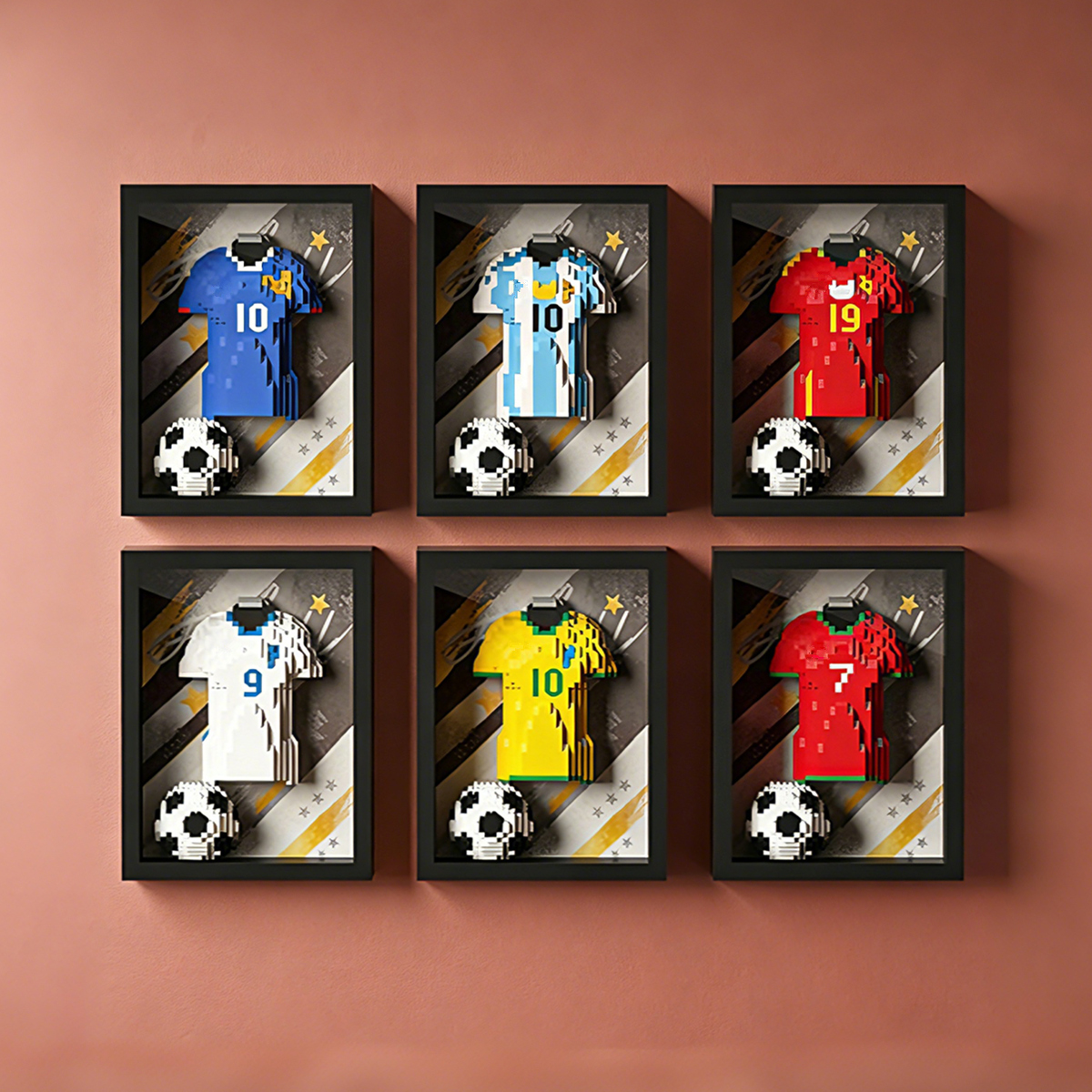 Desktop Wall Display World Soc - Home Decor Happy reseña y precio