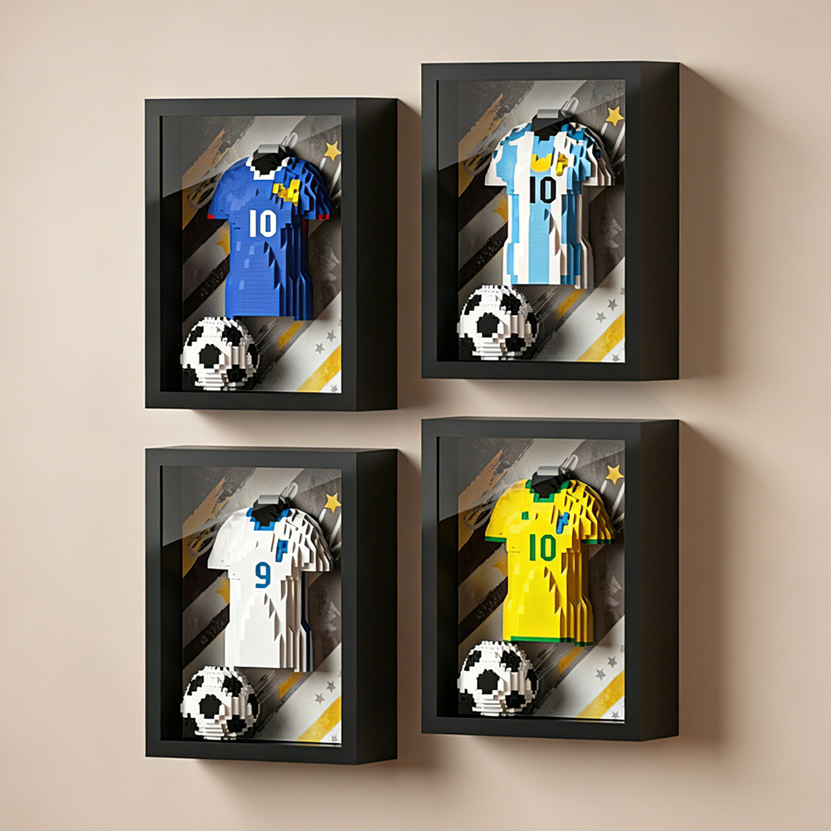 Desktop Wall Display World Soc - Home Decor Happy reseña y precio