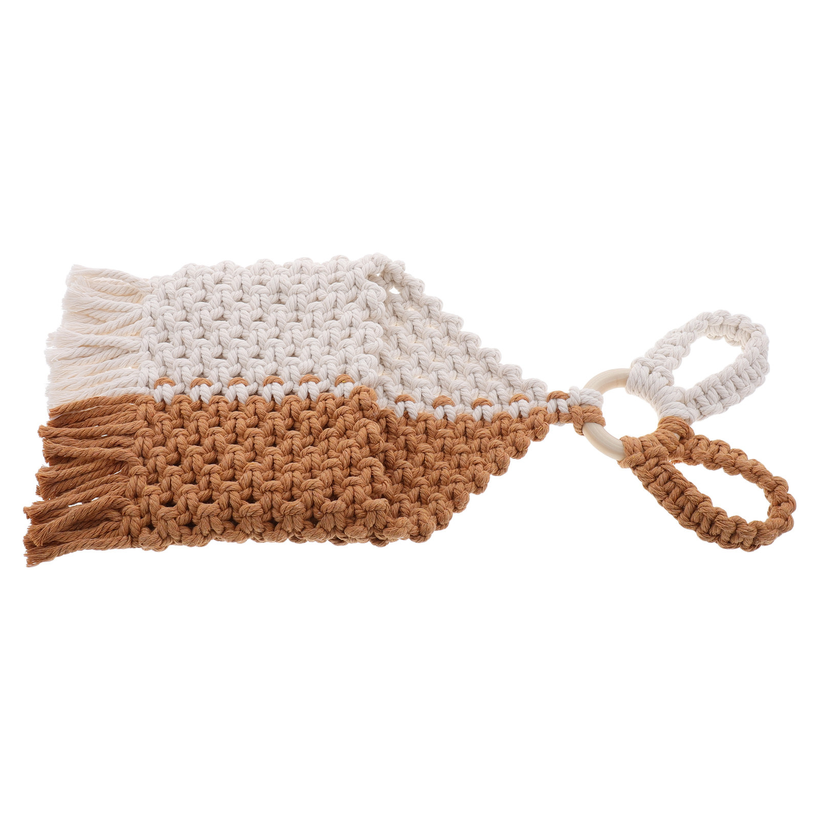 Boho Style Handwoven Cotton Ma - Macrame Wall Hanging reseña y precio