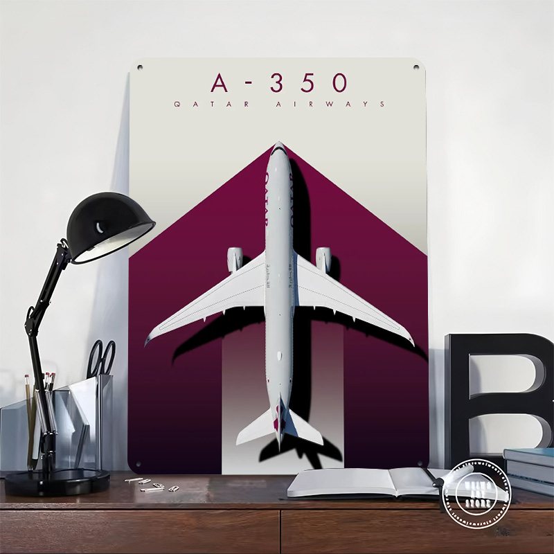 Qatar A-350 Oryx Majesty Metal - Home Decor Qatar reseña y precio