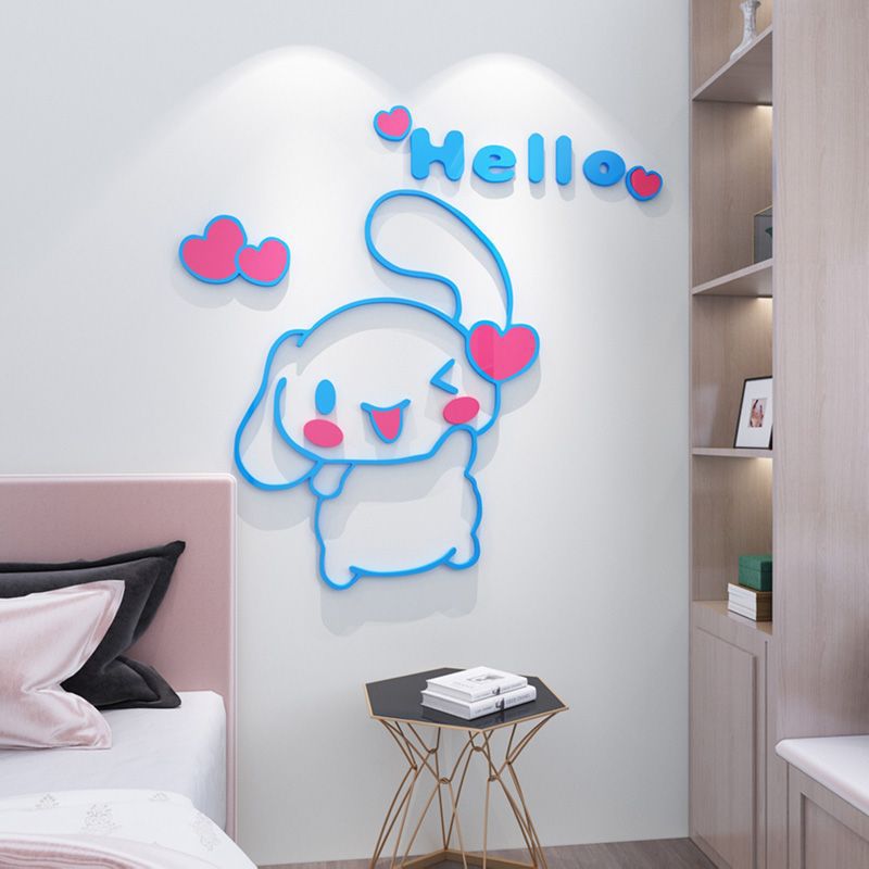Sanrio Cinnamoroll 3D Acrylic  - Home Decor Sticker reseña y precio