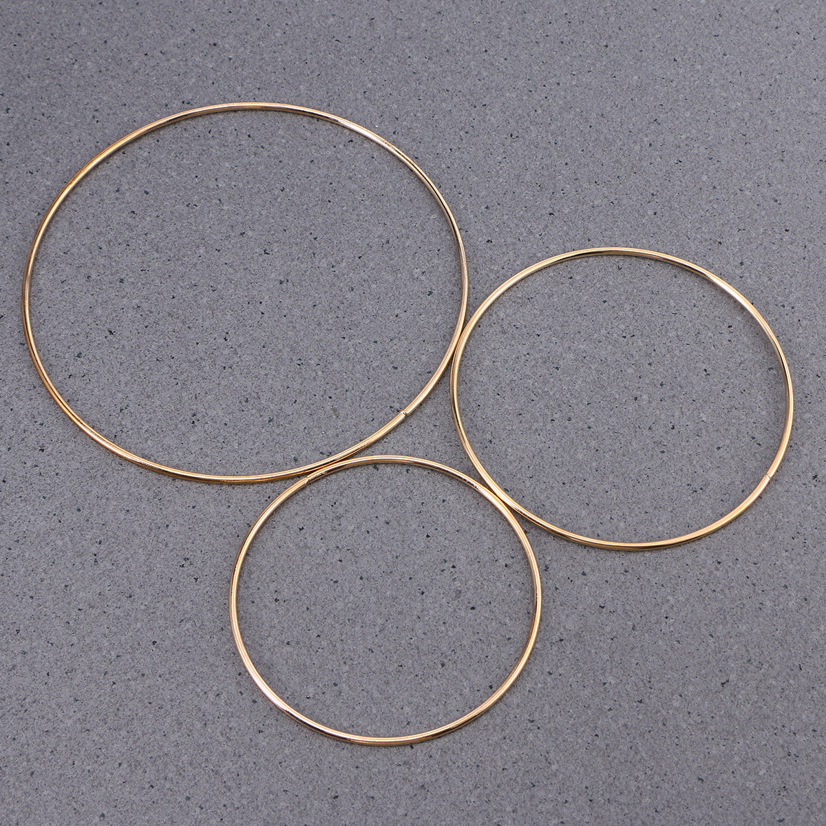 5Pcs Metal Craft Hoops Iron Ri - Macrame Wall Hanging reseña y precio