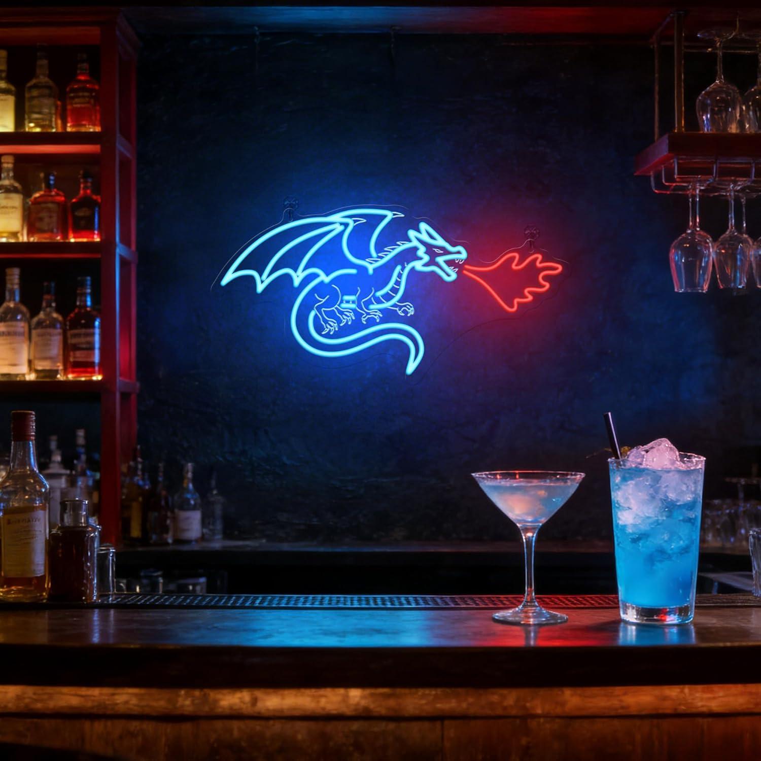 Dragon Neon Sign LED Dimmable  - Home Decor Room reseña y precio