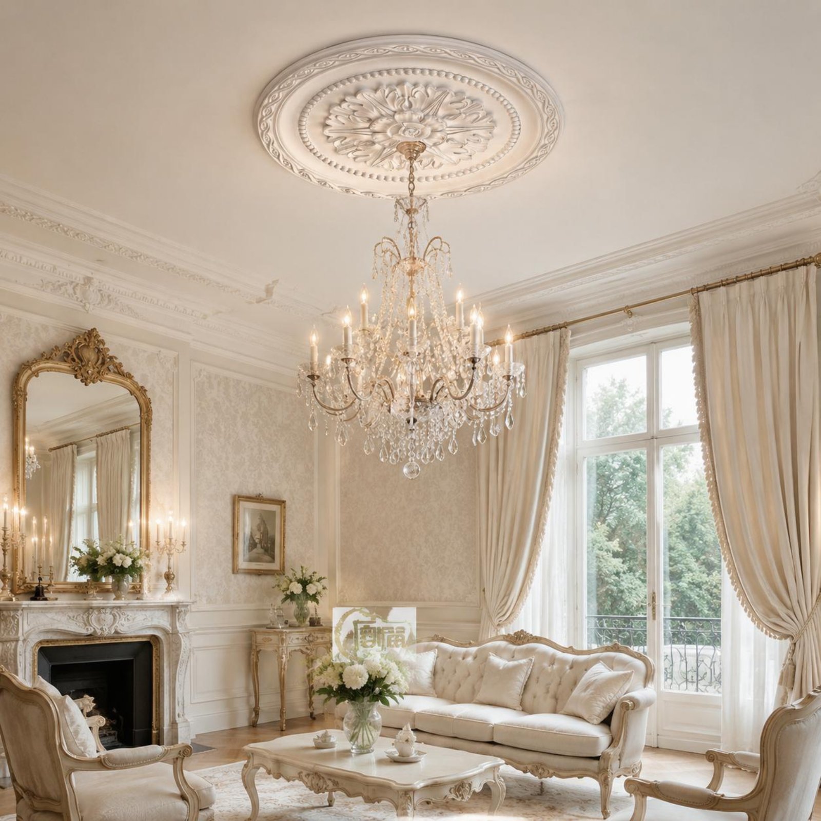 Ceiling Medallion European Des - Home Decor Room reseña y precio