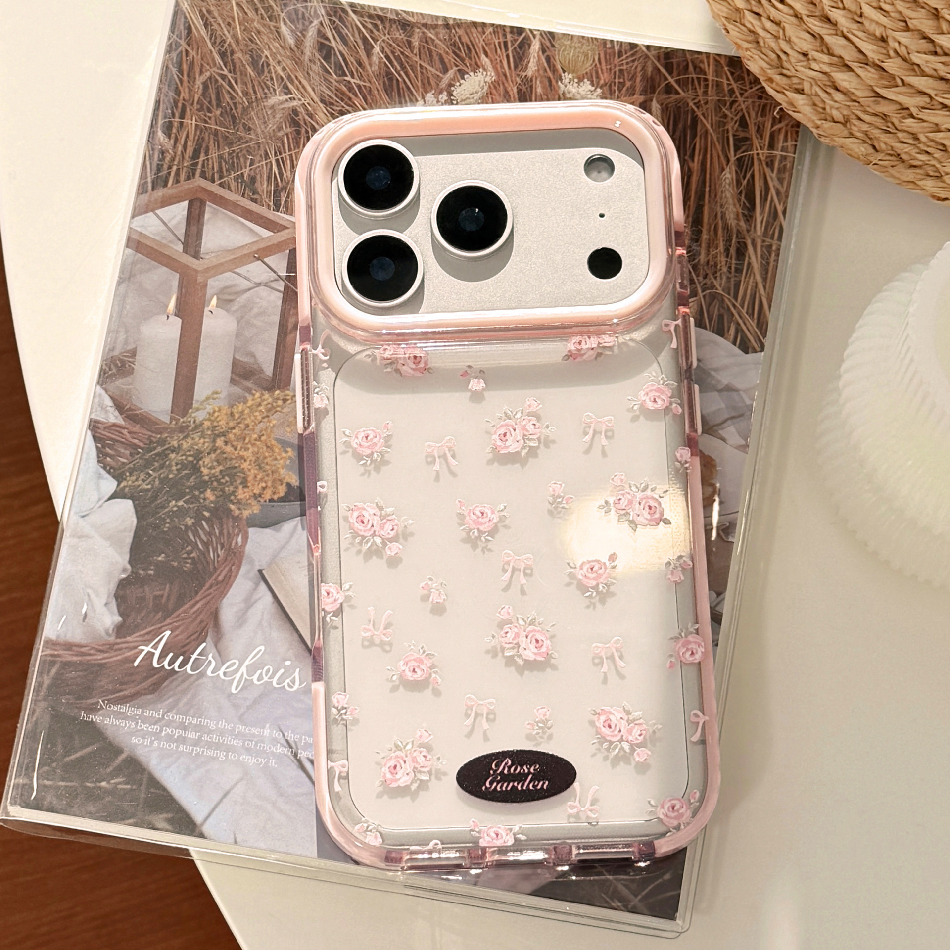 Gentle Beautiful Pink Rose Flo - Home Decor Flowers reseña y precio