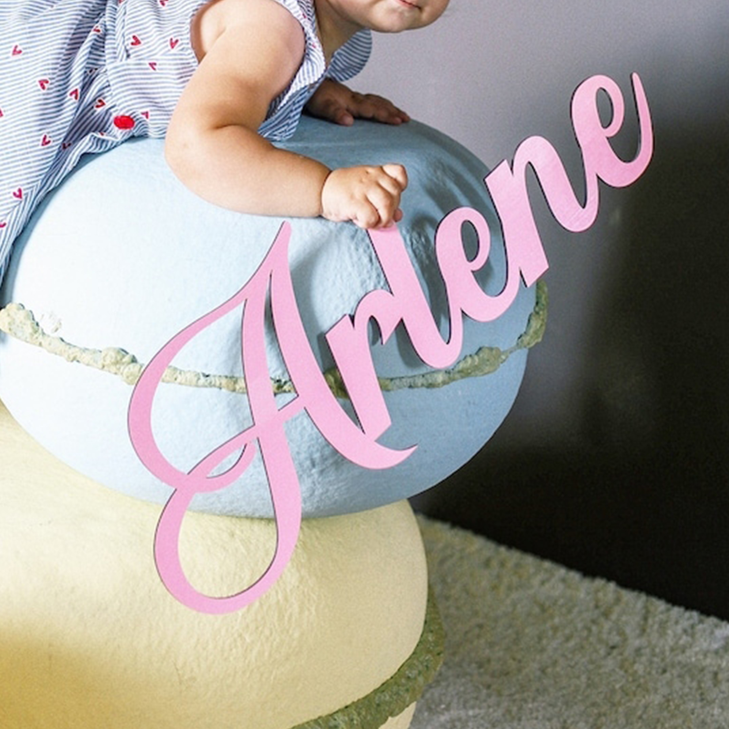1pc Custom Wooden Name Sign,Cu - Home Decor Happy reseña y precio