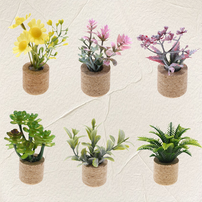 1:12 Dollhouse Simulation Flow - Home Decor Flowers reseña y precio