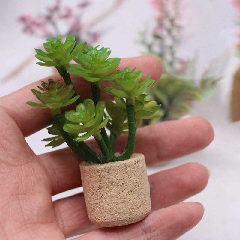 1:12 Dollhouse Simulation Flow - Home Decor Flowers reseña y precio