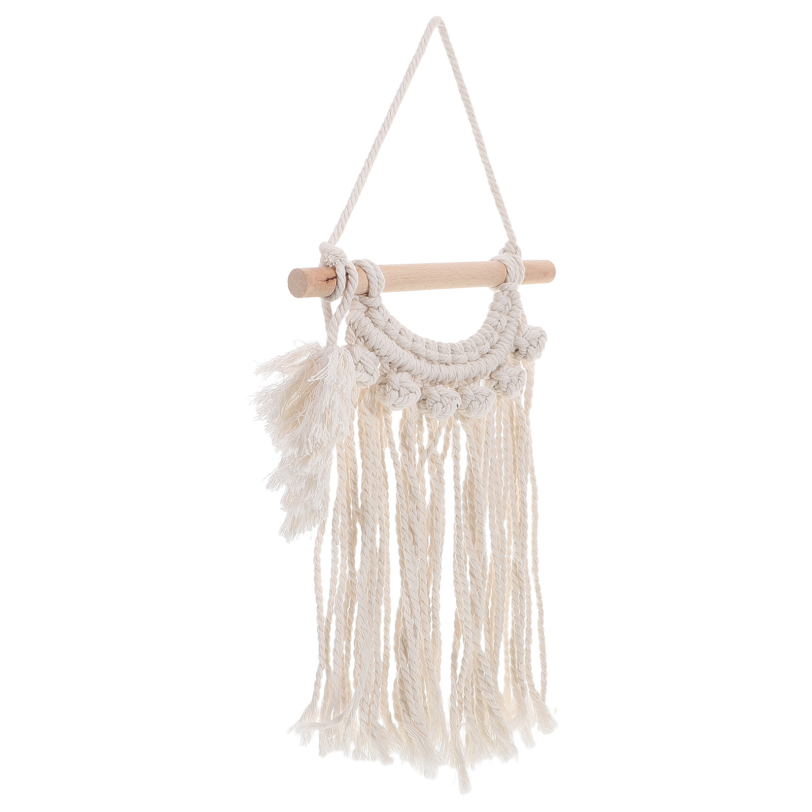 Handwoven Small Cotton Wall Ha - Macrame Wall Hanging reseña y precio