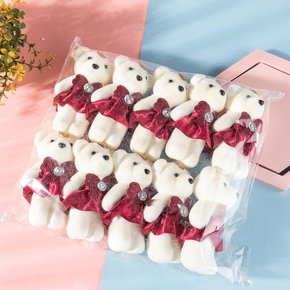 10pcs/Bag Bouquet Bear Ice Cre - Home Decor Happy reseña y precio