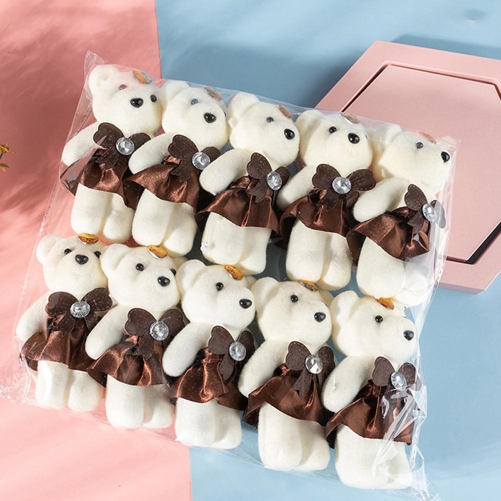 10pcs/Bag Bouquet Bear Ice Cre - Home Decor Happy reseña y precio