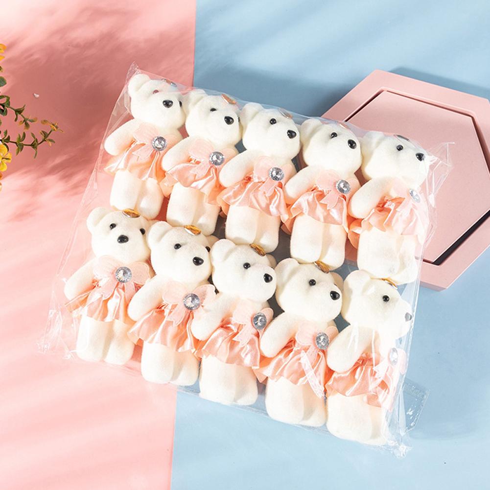 10pcs/Bag Bouquet Bear Ice Cre - Home Decor Happy reseña y precio