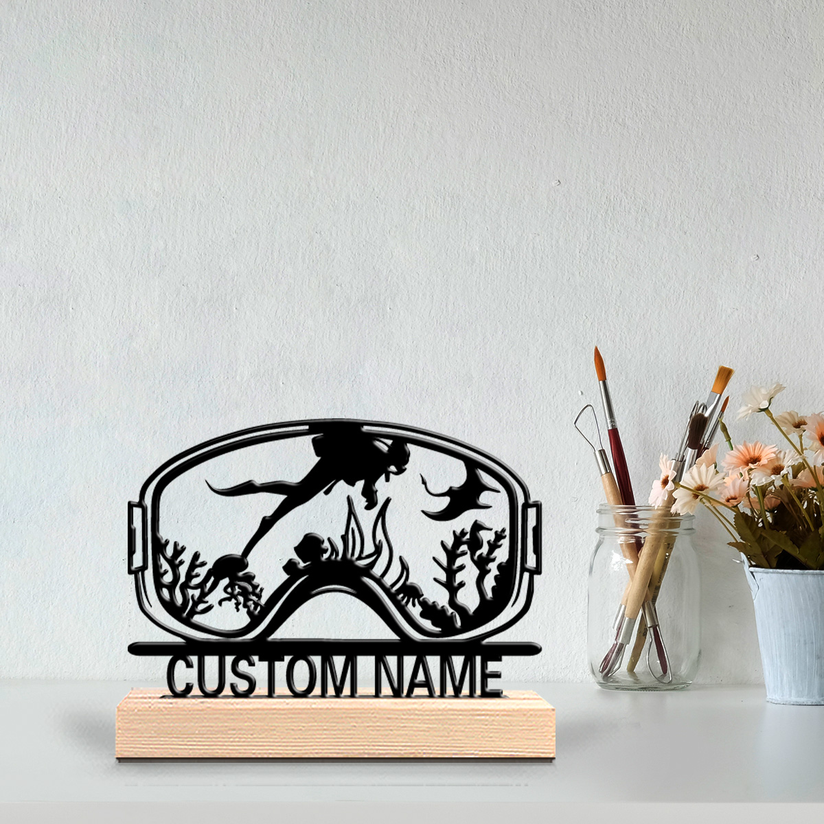 1pc Cute Personalized Custom D - Home Decor Happy reseña y precio