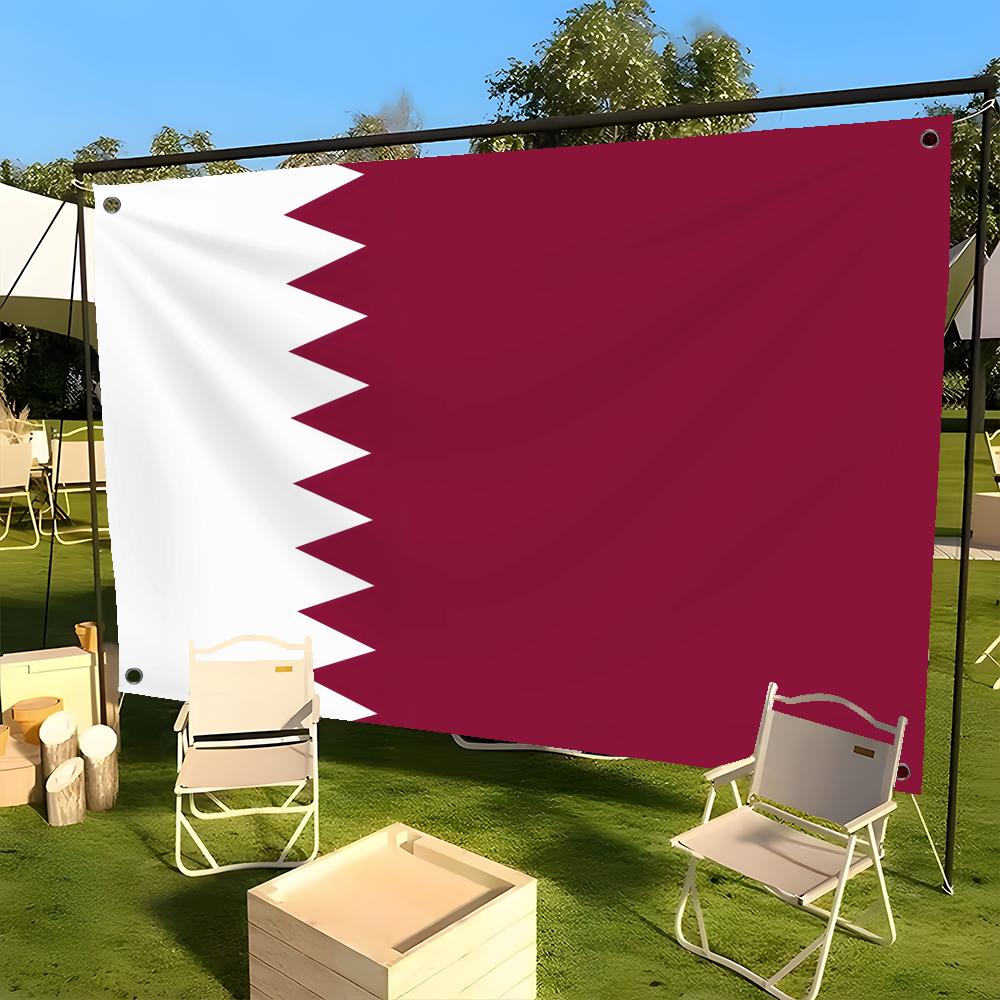 Qatar Flags Custom Decorative  - Home Decor Qatar reseña y precio