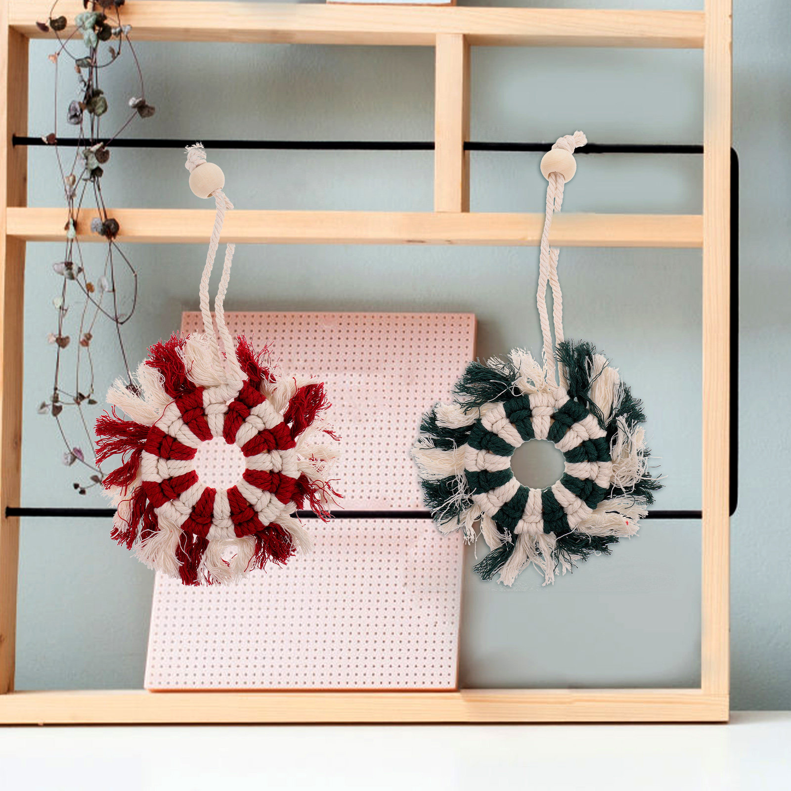 3Pcs Bohemian Tapestry Wall Ha - Macrame Wall Hanging reseña y precio
