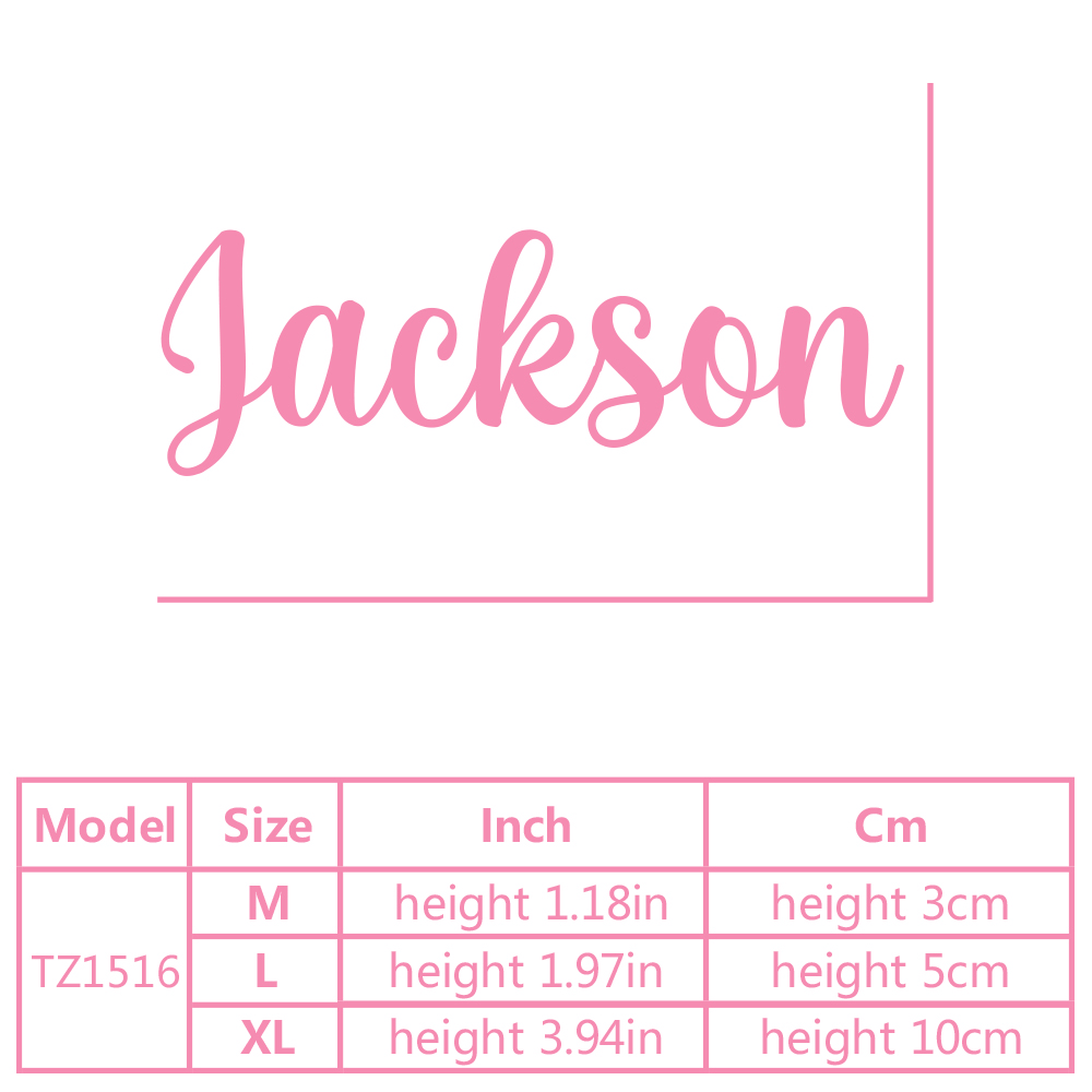 1pc Diy Personalize Custom Nam - Home Decor Sticker reseña y precio