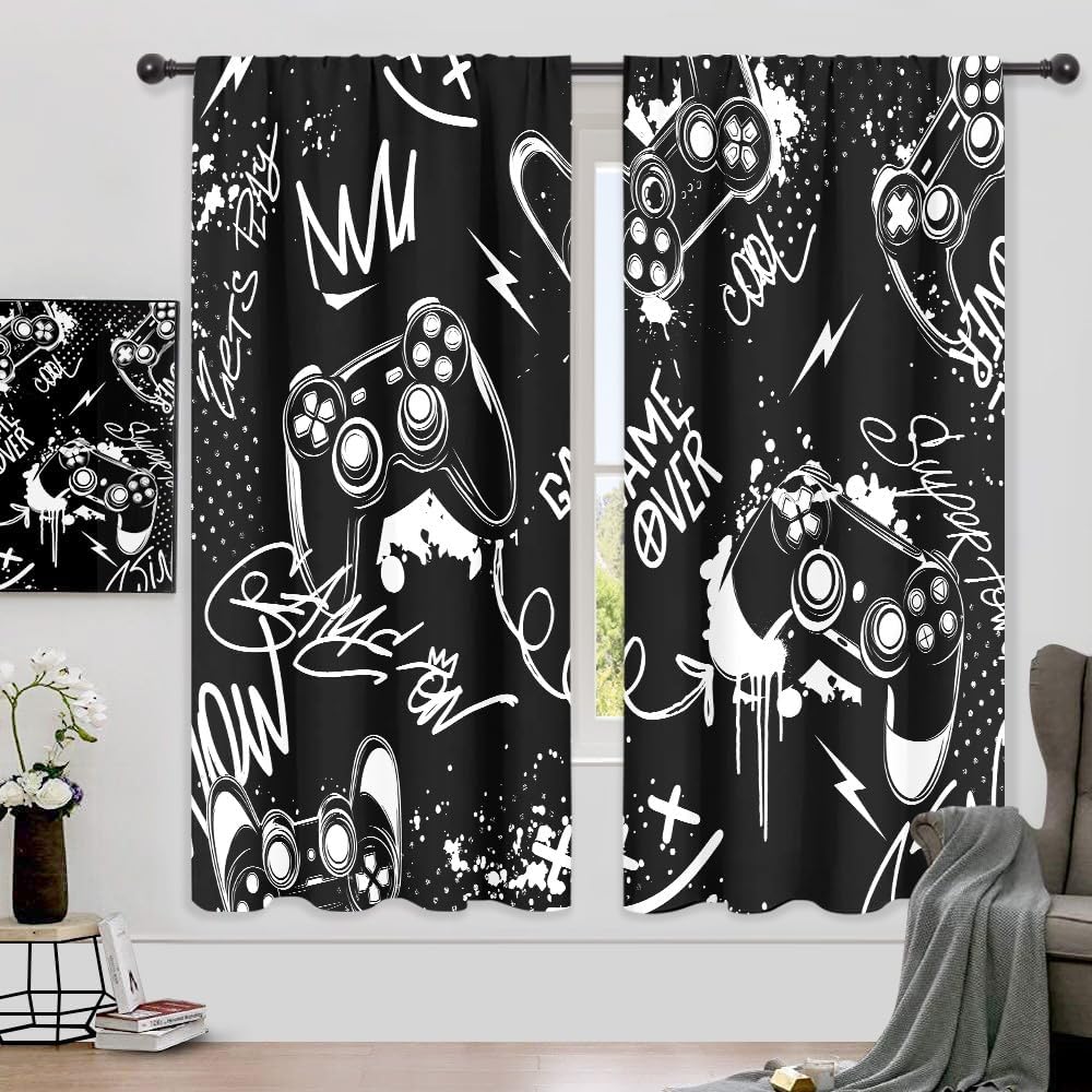 Gaming Controller Graffiti Cur - Home Decor Youtube Videos reseña y precio