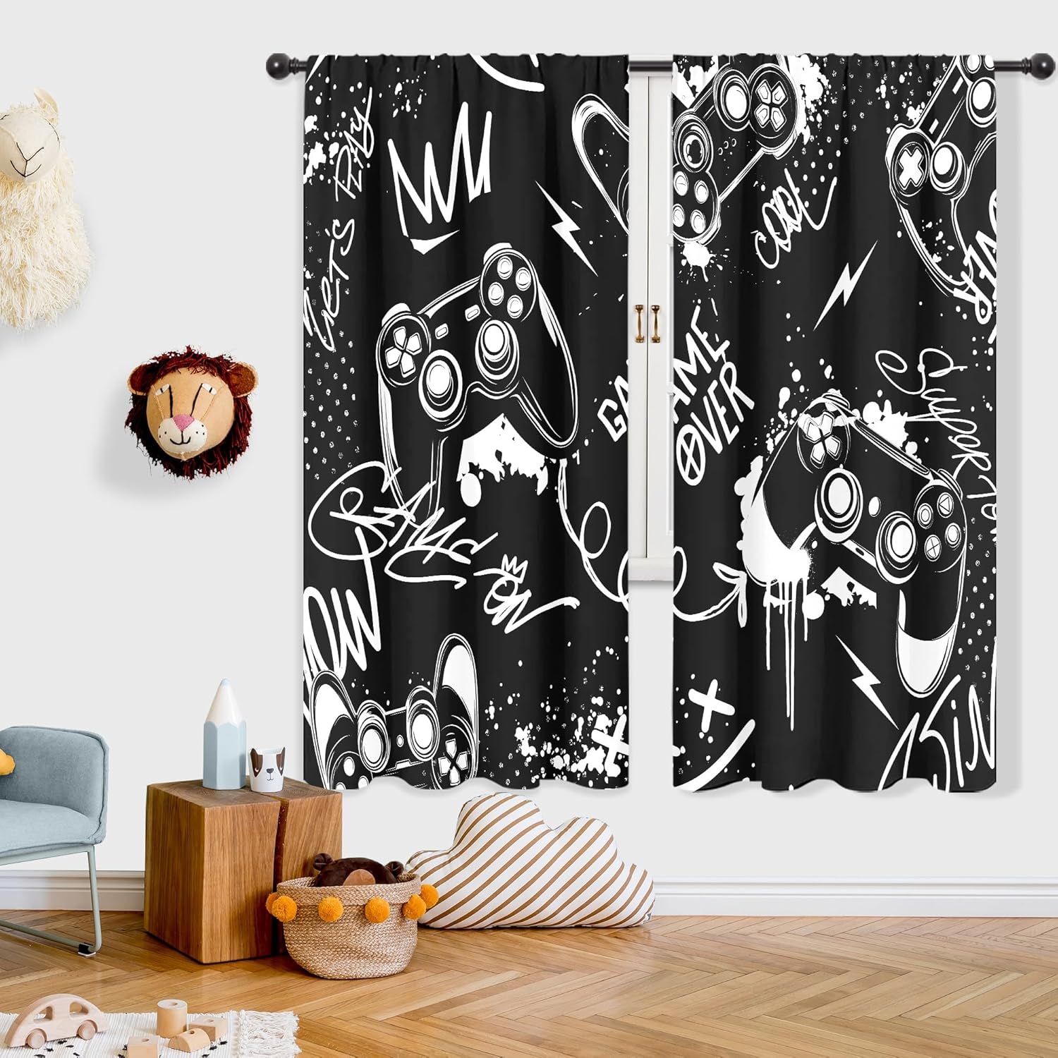 Gaming Controller Graffiti Cur - Home Decor Youtube Videos reseña y precio