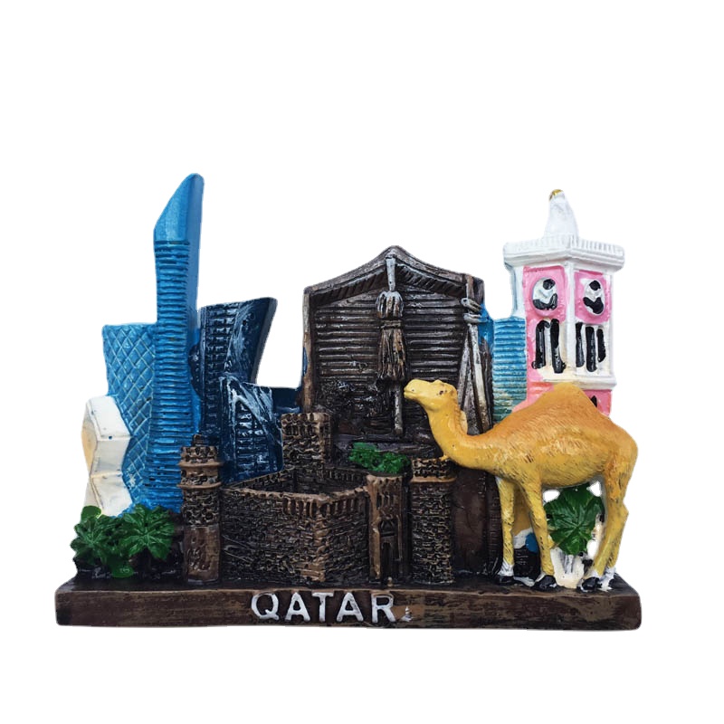 Qatar Travelling Fridge Magnet - Home Decor Qatar reseña y precio