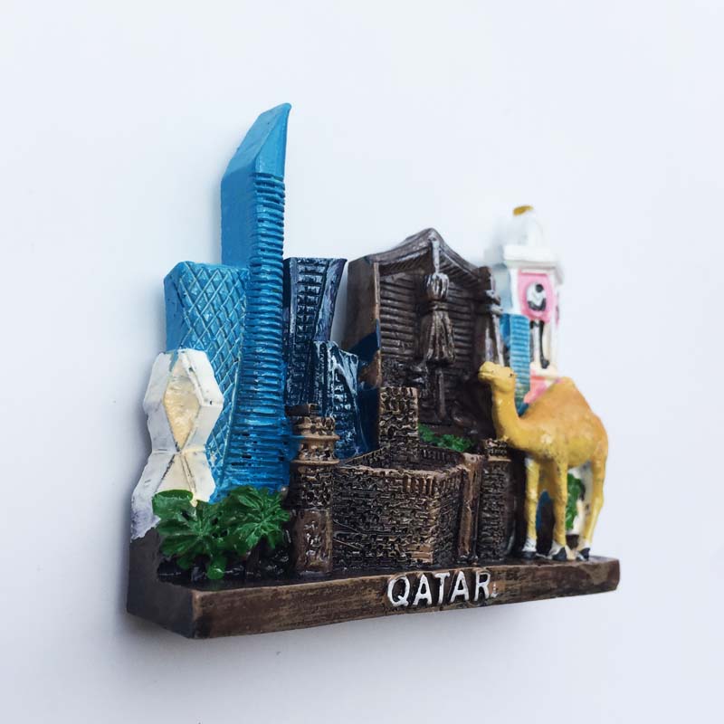 Qatar Travelling Fridge Magnet - Home Decor Qatar reseña y precio
