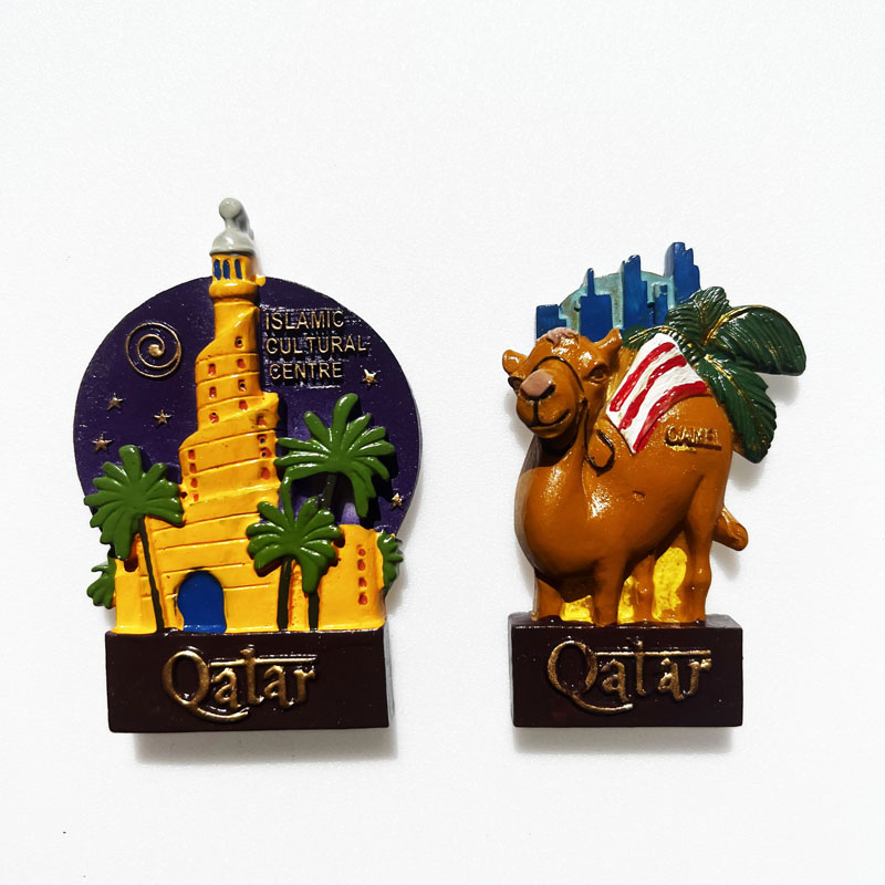 Qatar Travelling Fridge Magnet - Home Decor Qatar reseña y precio