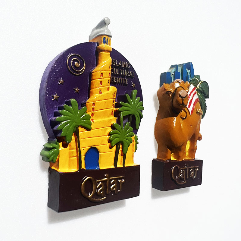 Qatar Travelling Fridge Magnet - Home Decor Qatar reseña y precio
