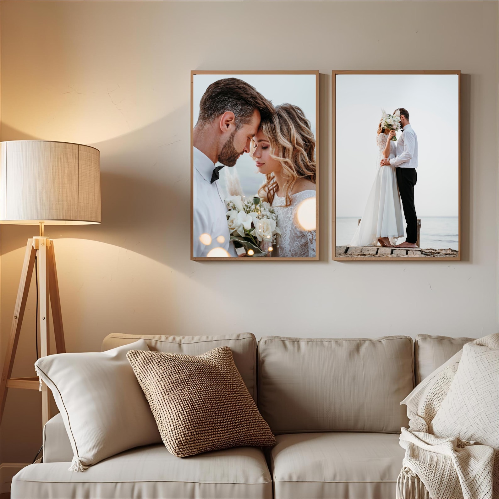 Personalized Photo Canvas, Cus - Home Decor Happy reseña y precio