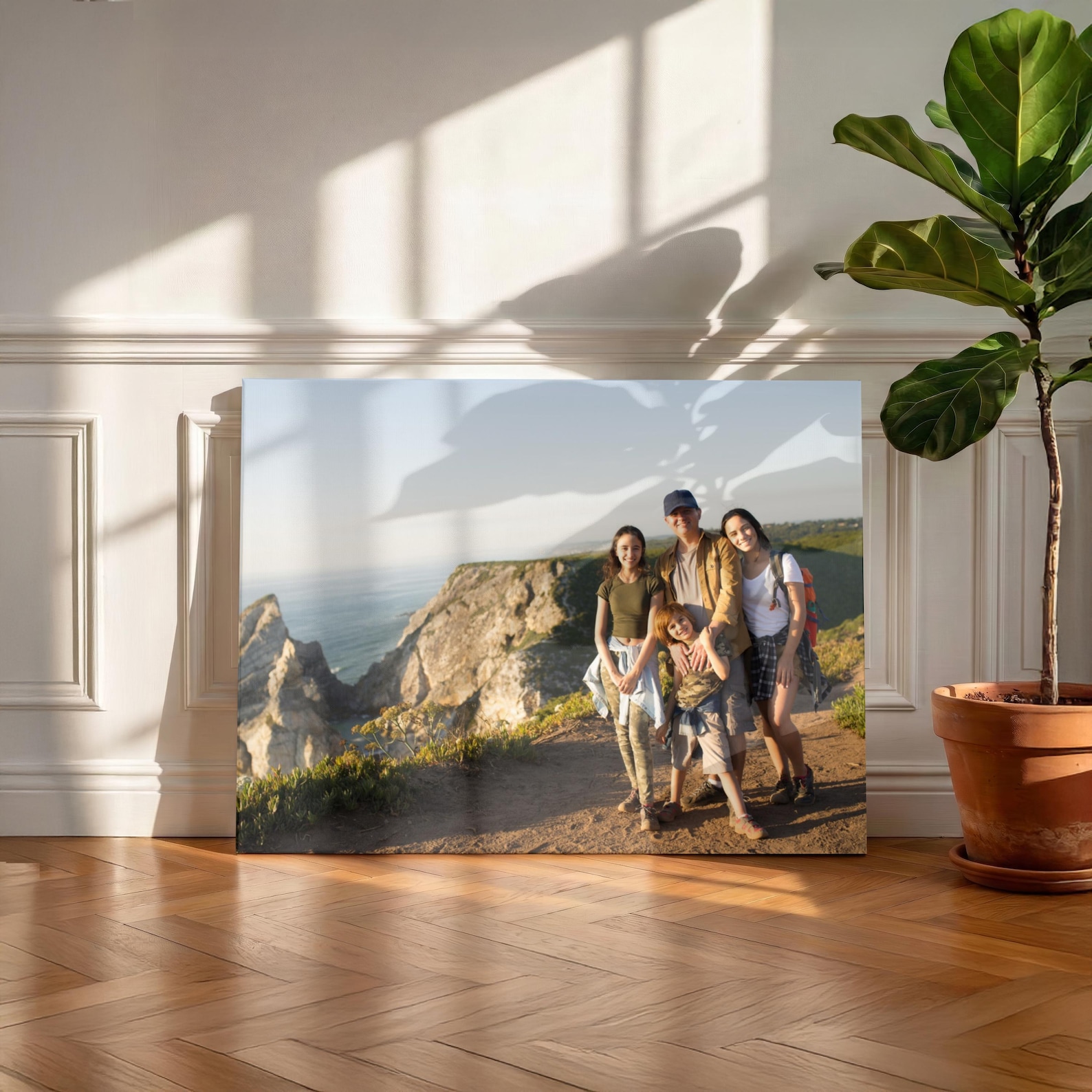 Personalized Photo Canvas, Cus - Home Decor Happy reseña y precio