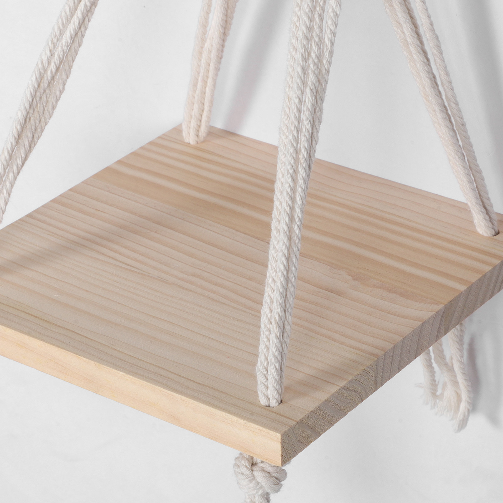 Macrame Wall Hanging Shelf Han - Macrame Wall Hanging reseña y precio