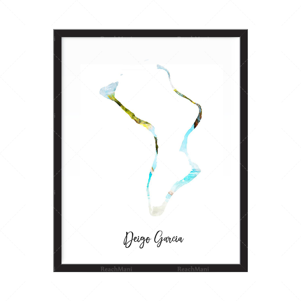 Impression de carte aquarelle  - Home Decor Qatar reseña y precio