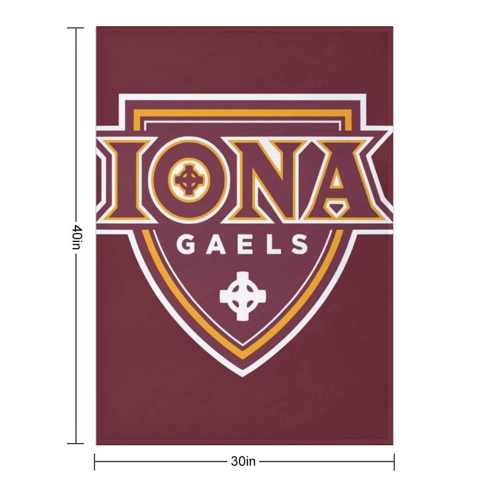 Logo IG - Iona Gaels Throw Bla - Home Decor Ig reseña y precio