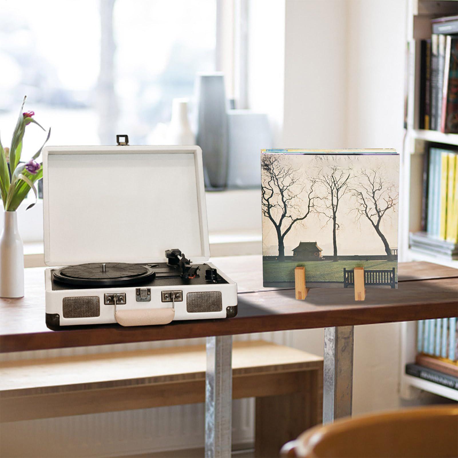 Record Holder Classic Solid Wo - Home Decor Room reseña y precio