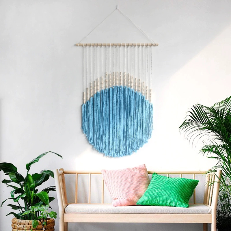 Semicircle Macrame Wall Hangin - Macrame Wall Hanging reseña y precio