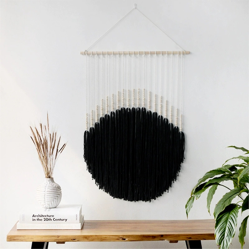 Semicircle Macrame Wall Hangin - Macrame Wall Hanging reseña y precio