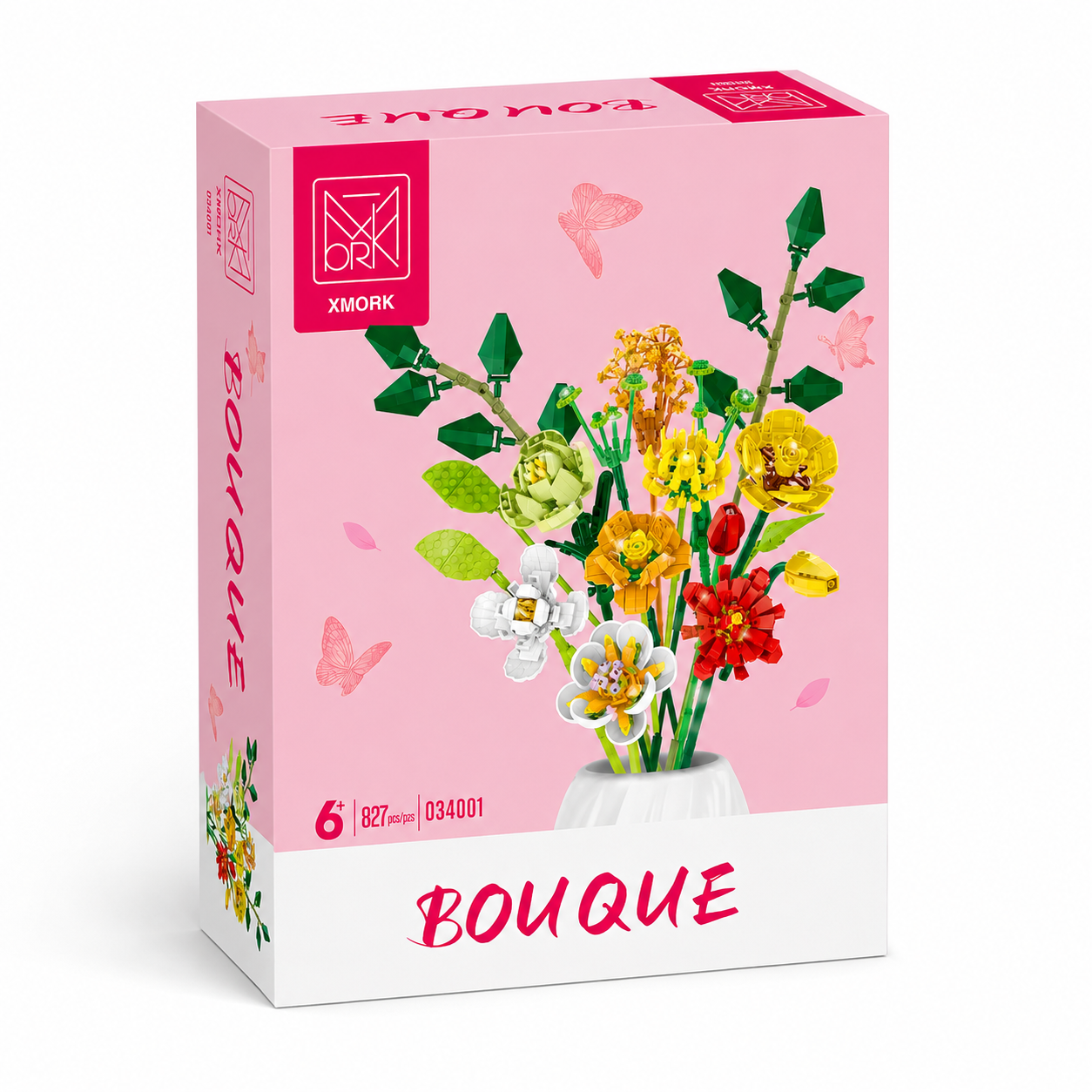 Bouquet Flower Building Blocks - Home Decor Flowers reseña y precio
