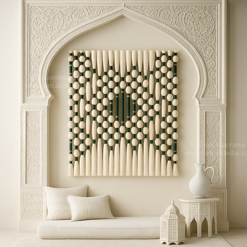 Large Macrame Wall Decor Moder - Macrame Wall Hanging reseña y precio